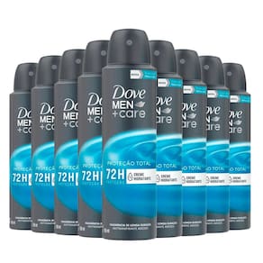 Kit Desodorante Aerosol Dove Cuidado Total 150ml - 9 unidades