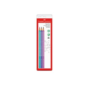 Kit Lápis Grafite Faber-Castell Sparkle Eco