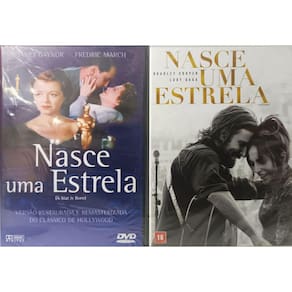 DVD Nasce Uma Estrela em duas Versãos C/ Lady Gaga/Janet Gay