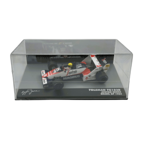 Miniatura 1984 Toleman Tg183B Ayrton Senna 1:43