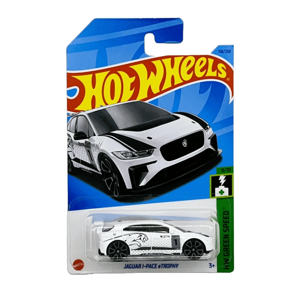 Miniatura Hot Wheels Jaguar I-Pace e Trophy 1:64