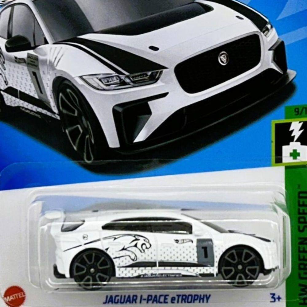 Miniatura Hot Wheels Jaguar I-Pace e Trophy | Ponto