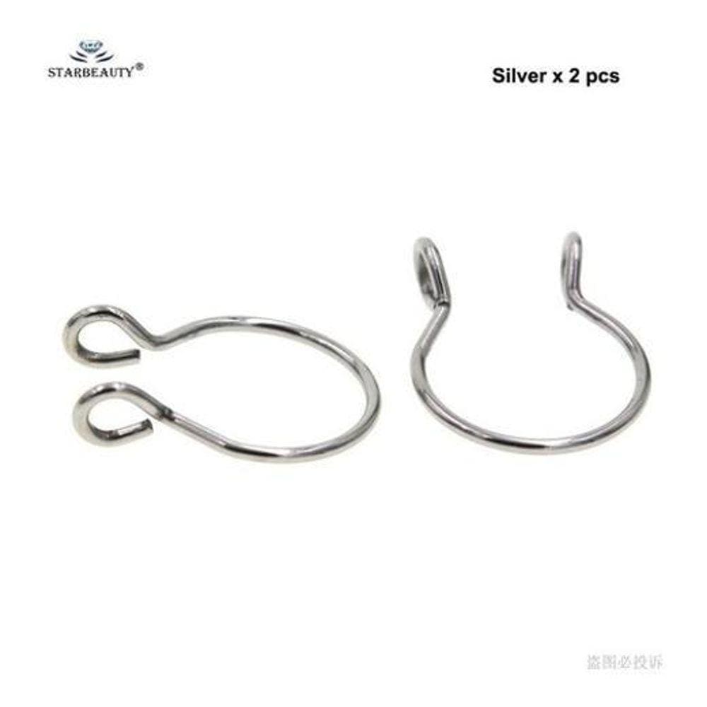 Piercing Nariz Septo Argola Falso - Prateado