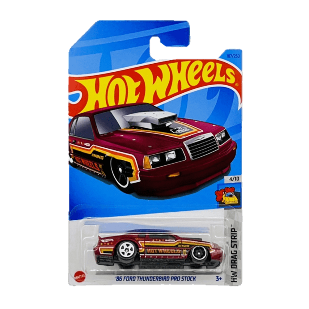 Miniatura Hot Wheels 86 Ford Thunderbird Pro Stock 1:64
