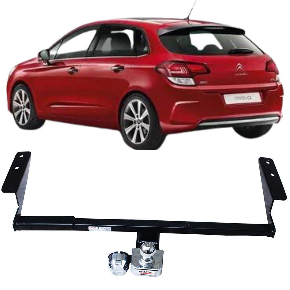 Engate Reboque Rabicho Fixo C4 Hatch/ 307 Hatch 450Kg