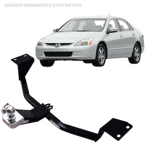 Engate Reboque Rabicho Fixo Honda Accord 2006 a 2008 450Kg