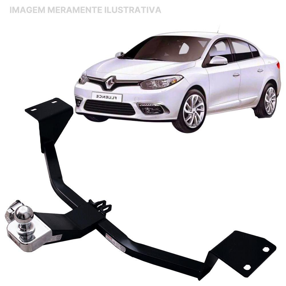 Engate Reboque Rabicho Fixo Fluence 2010 a 2017 600Kg