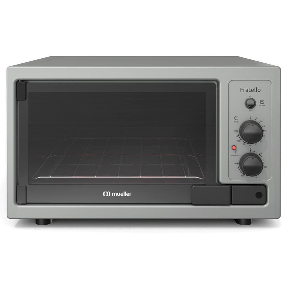 Forno Elétrico De Bancada Mueller Fratello 44L Titânio 220v