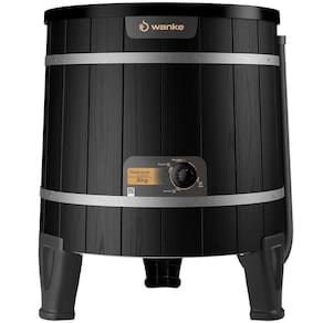 Lavadora Tradicional 5.0 60hz Wanke Preto 110v