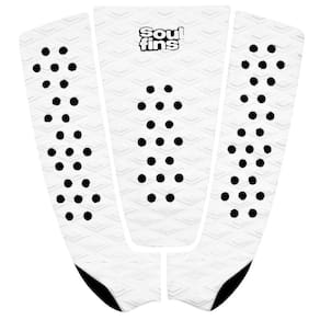Deck Surf Antiderrapante - Soul Fins Pró Branco 22