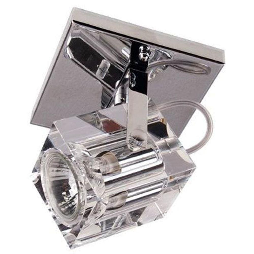 Spot Arandela Perseu Cristal Para Led