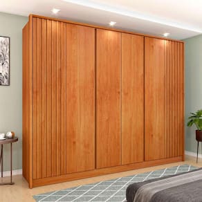 guarda-roupa casal barcelona 6 pt 6 gv cinamomo
