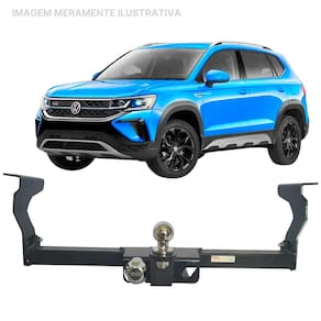 Engate Reboque Rabicho Removivel Taos Suv 2022 a 2023 700Kg