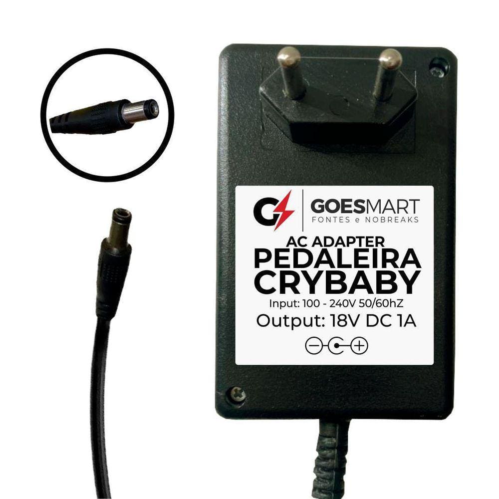 Fonte Para Pedaleira Cry Baby Slash Dunlop Sw95 Effect