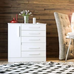 cômoda advantage 1 pt 5 gv branca
