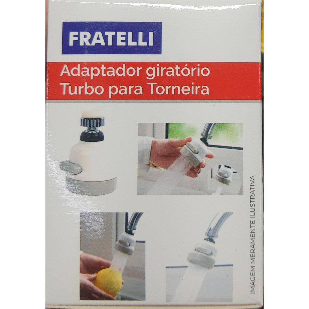 Adaptador Giratório Para Torneira Chuveirinho Turbo