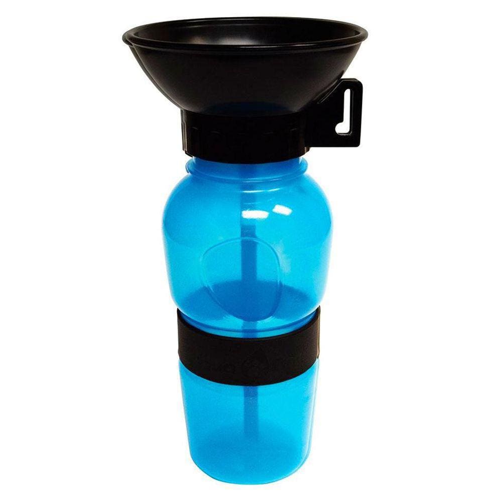 Bebedouro Portátil Para Cães Acqua - Azul 500Ml