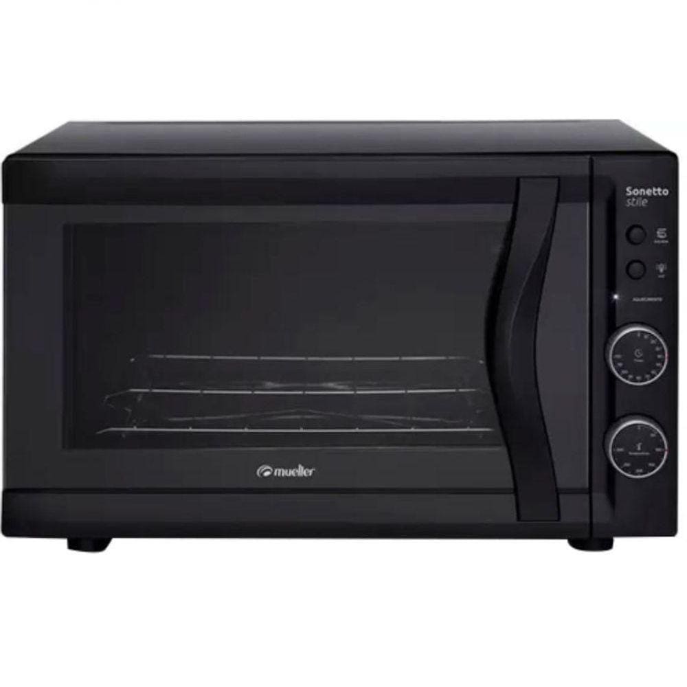 Forno 44L Mueller Eletrico Sonetto Grill - 601072011 Preto 110 Volts
