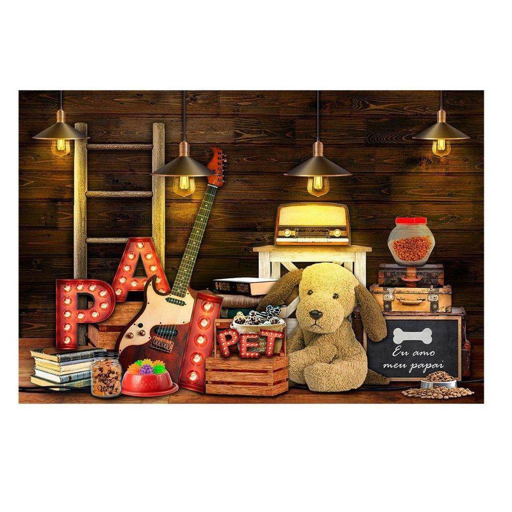 Fundo Fotográfico Newborn Pets 2,2X1,5 Fff-1789
