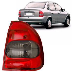 Lanterna Traseira Corsa Sedan Classic 2000 A 2010 Fumê