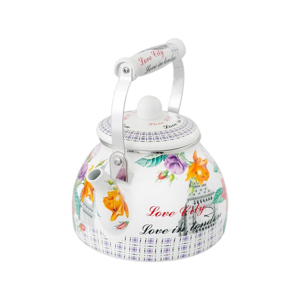 Chaleira Esmaltada Charm Italy 2,5 Litros S/Apito