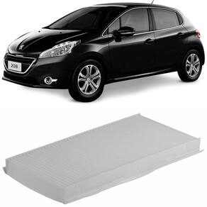 Filtro Cabine Ar Peugeot 208 1.2 1.5 1.6 13 A 17 Metal Leve