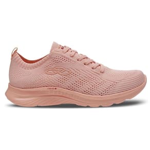 Tênis Olympikus 130G Ultraleve Feminino - Damasco/Hibisco