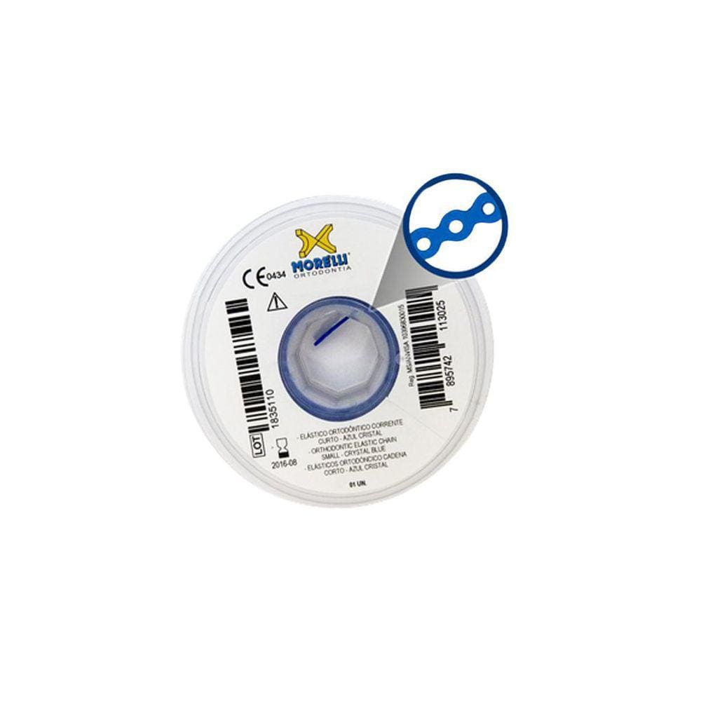 Elástico Corrente Curto 60.05.154 Azul Cristal - Morelli