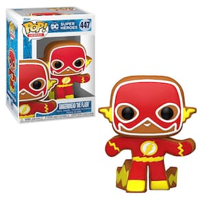 Funko Pop Heroes Dc Holiday - The Flash Gingerbread 447