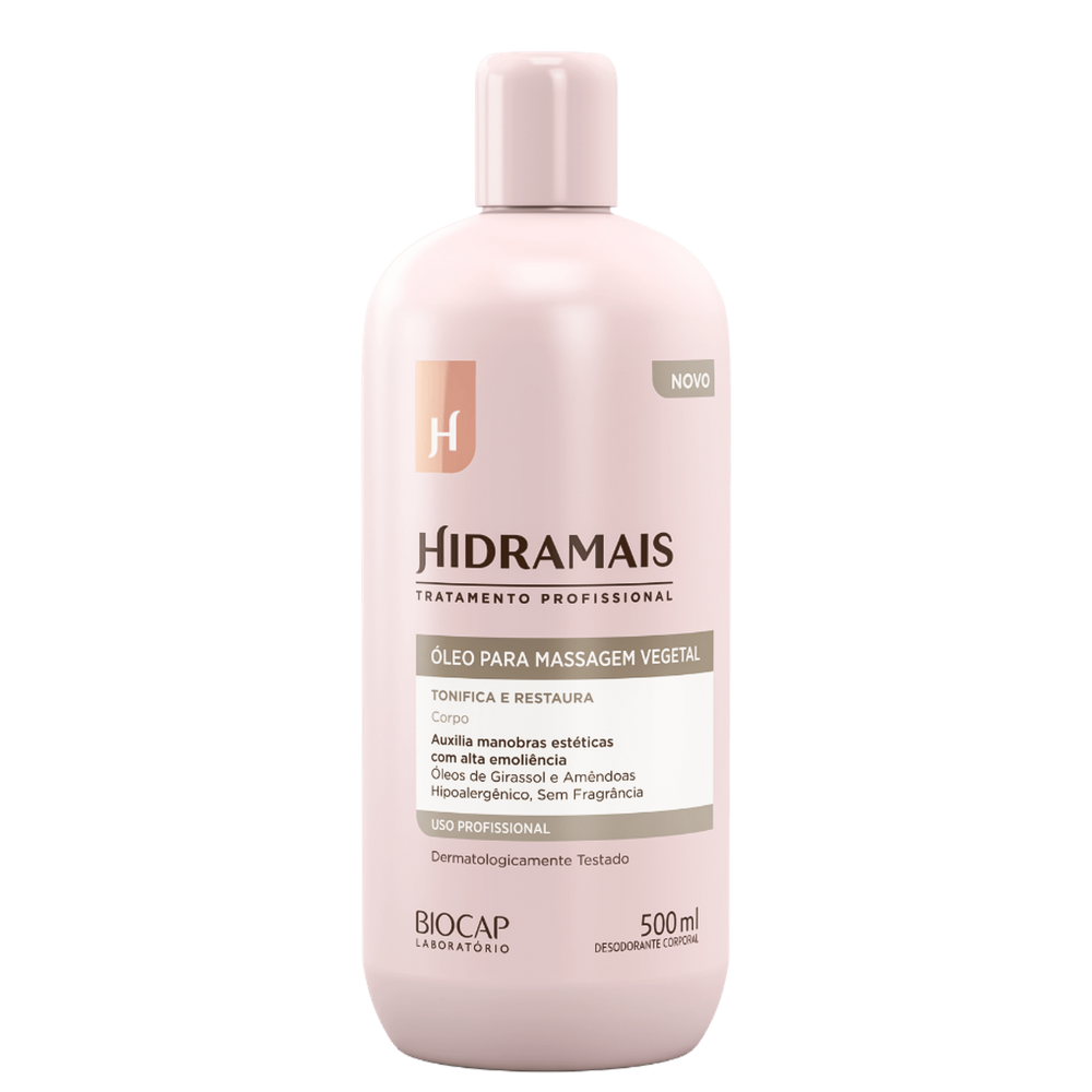 Hidramais - Óleo Vegetal para Massagem 500ml