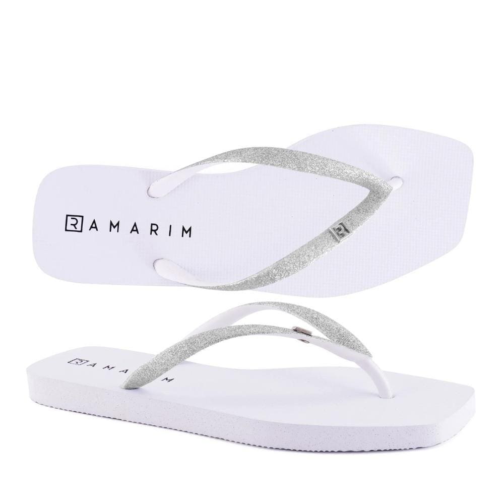 Chinelo Feminino Rasteirinha Ramarim Glitter Leve Solarize