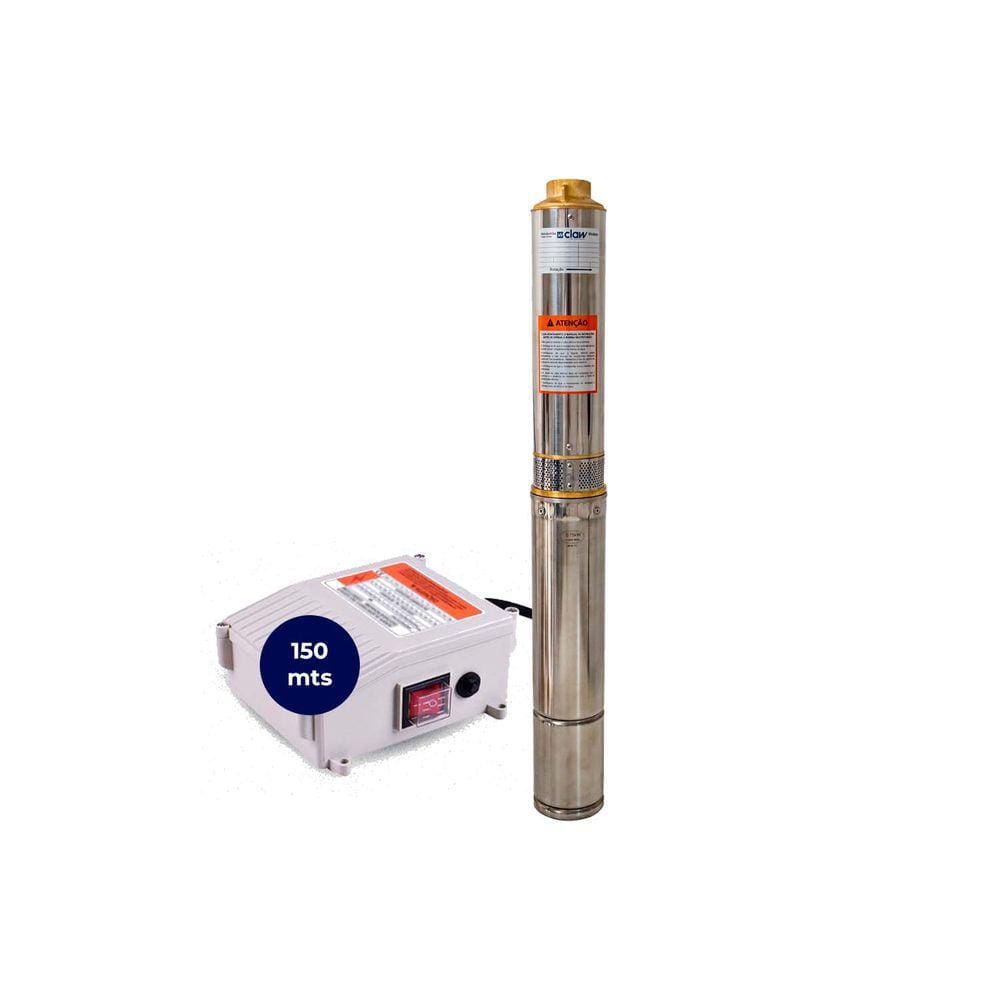 Bomba Água Submersa Palito 2cv Mono Até 150 Metros Claw 220v