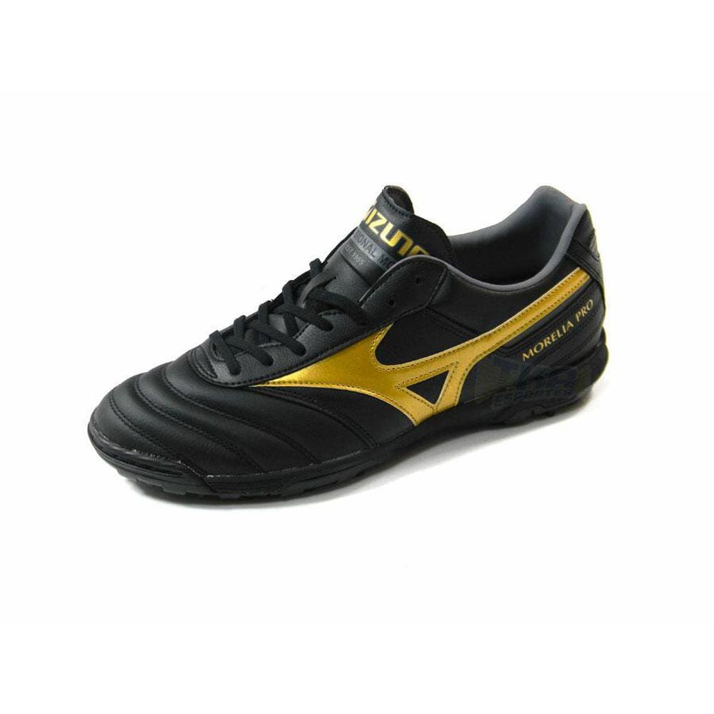 Chuteira Morelia Society AS PRO 2 Couro pto/drd - Mizuno