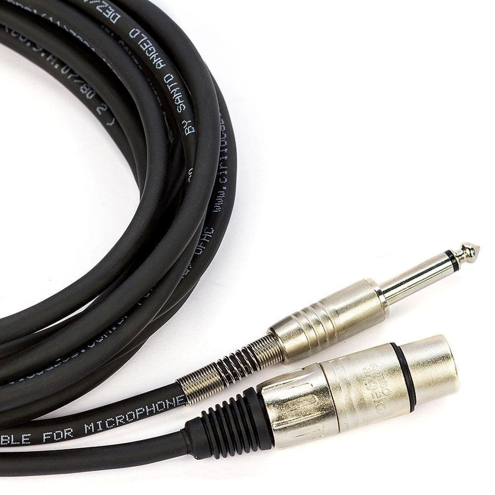 Cabo Microfone Santo Ângelo P10 Xlr Fêmea 10M