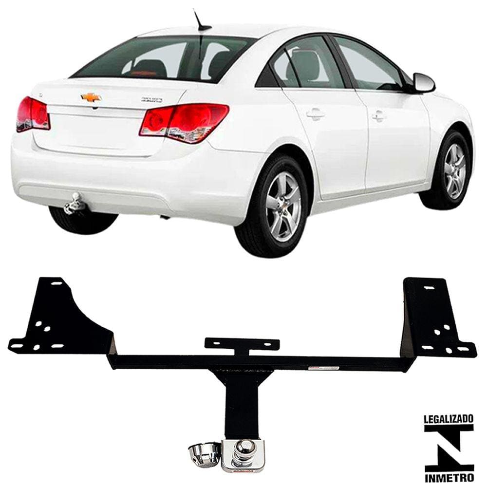 Engate Reboque Rabicho Fixo Cruze Sedan 2017 a 2021 450Kg