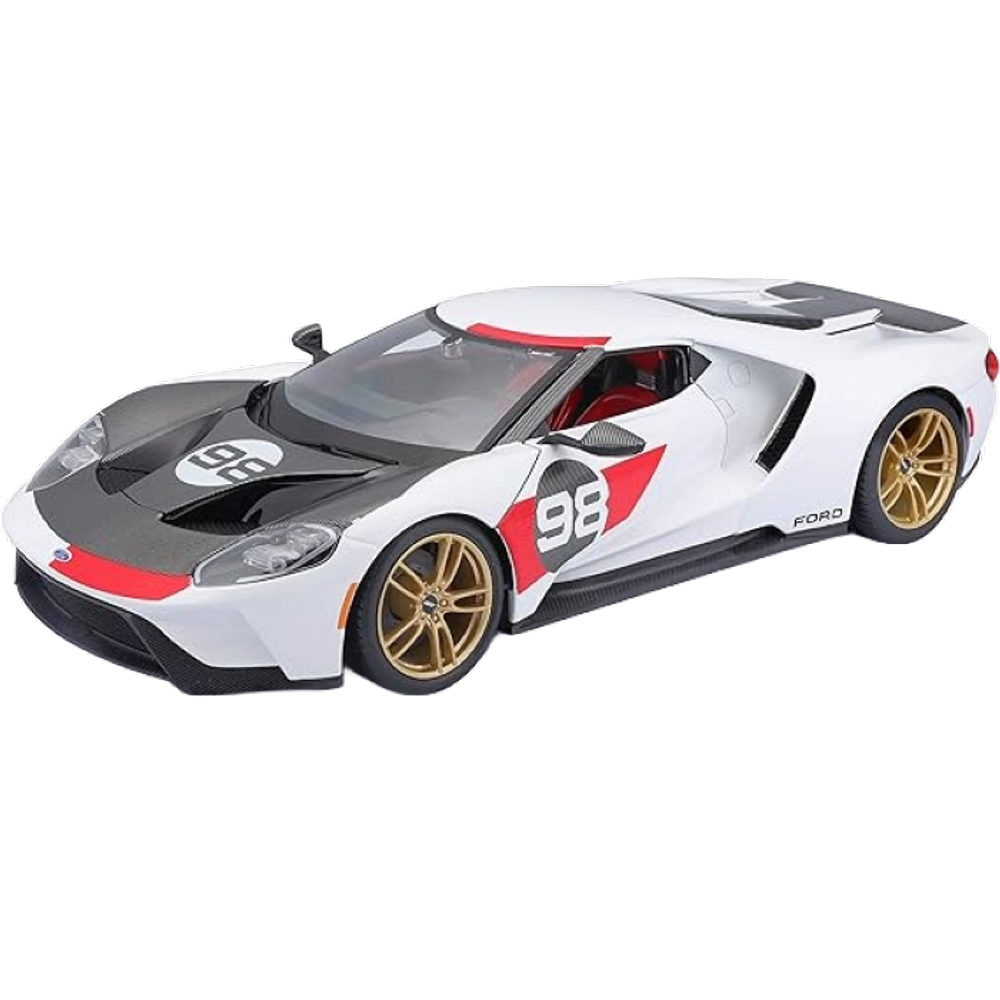 Miniatura Maisto 2021 Ford GT Heritage Special Edition 1:18