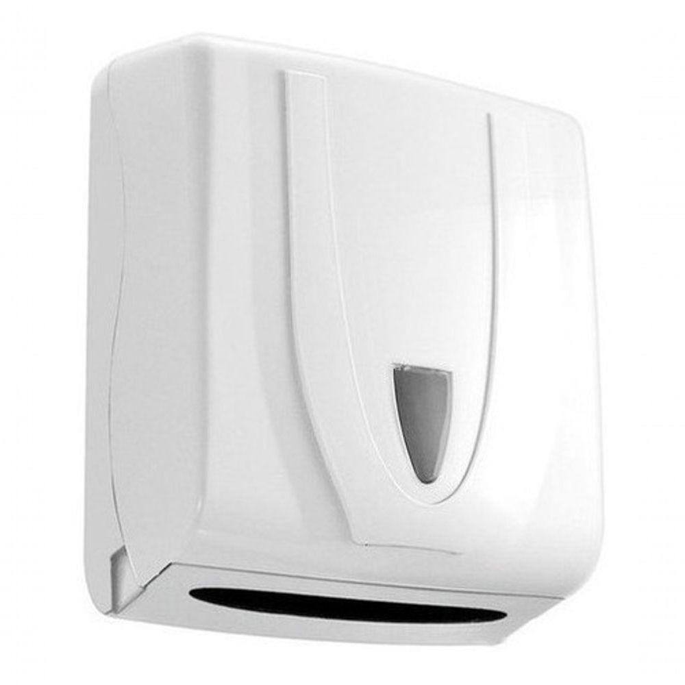 Toalheiro Unik Com Detalhe Branco Para Papel 2 Ou 3 Dobras