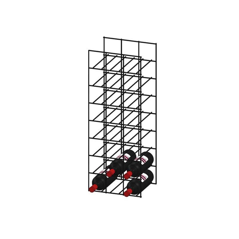 Adega Tipo Nicho Aramado Para 24 Garrafas Mod. 3L X 8A
