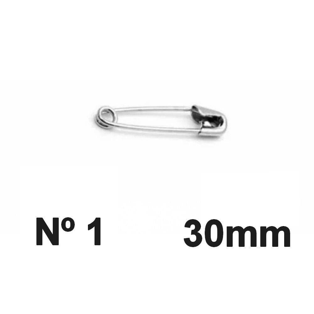 Alfinete De Segurança Nº 1 C/ 200 Unidades 3 cm