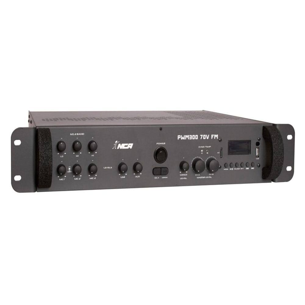 Mixer Amplificado Nca 600W Rms Pwm 30070V Fm - Bivolt