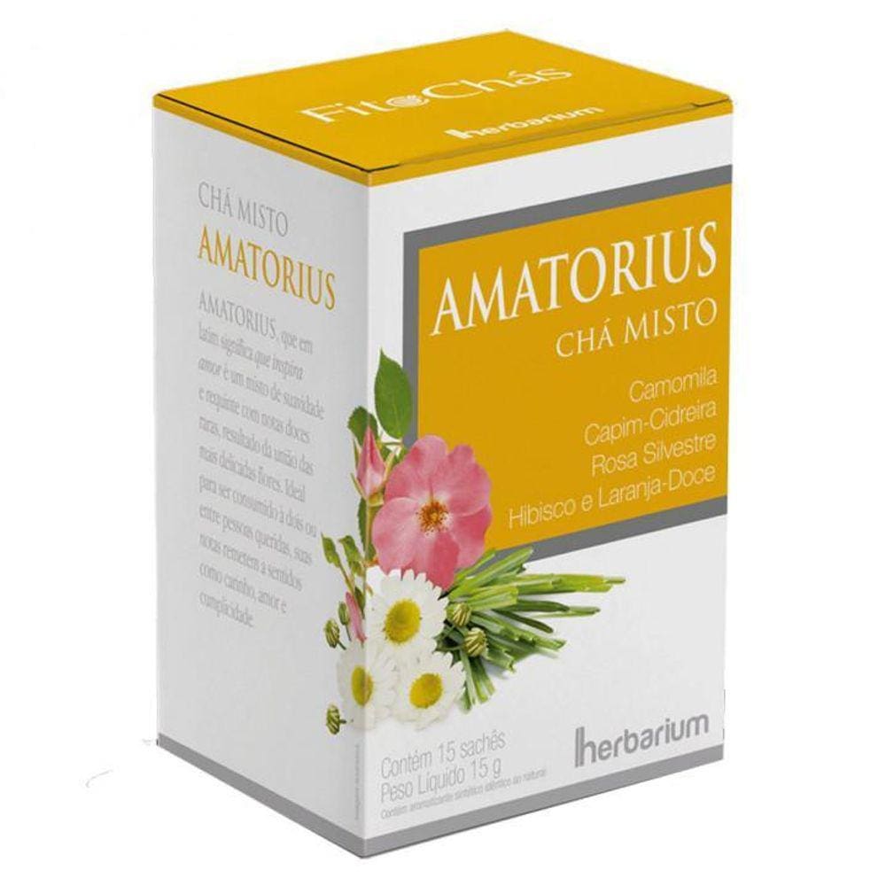 Amatorius Chá Misto C/15 Sachês Herbarium