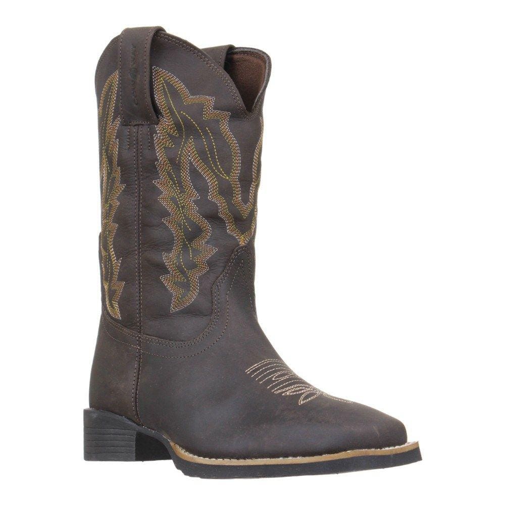 Bota Masculina Café Bico Quadrado Cow Way 33301