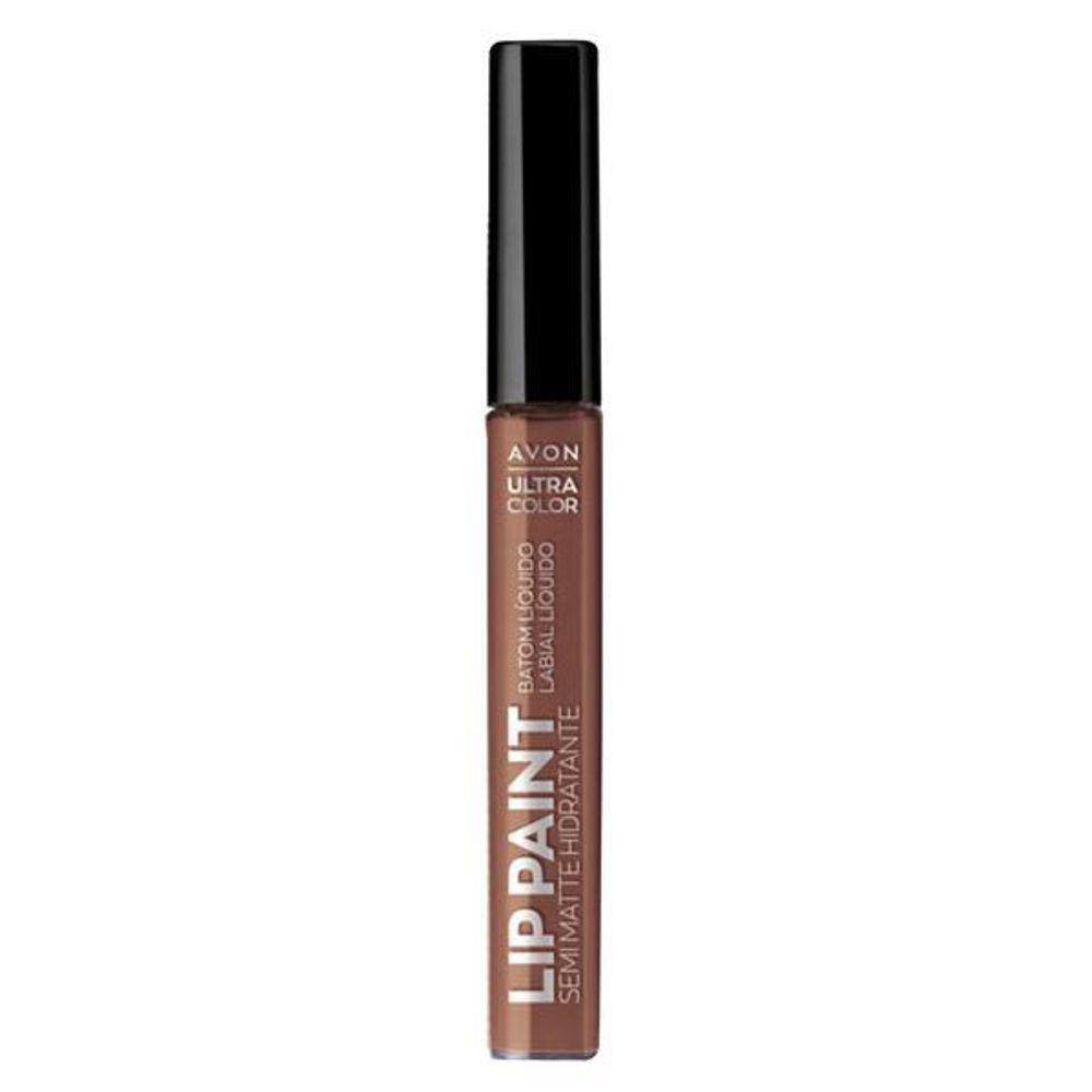Avon Batom Líquido Lip Paint Atitude Nude - 7Ml