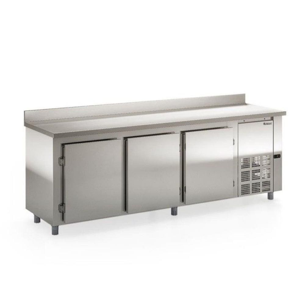 Balcao Refrigerado Ar Forçado Gbfe250 Inox 2,50M Sem Cuba 220V Gelopar