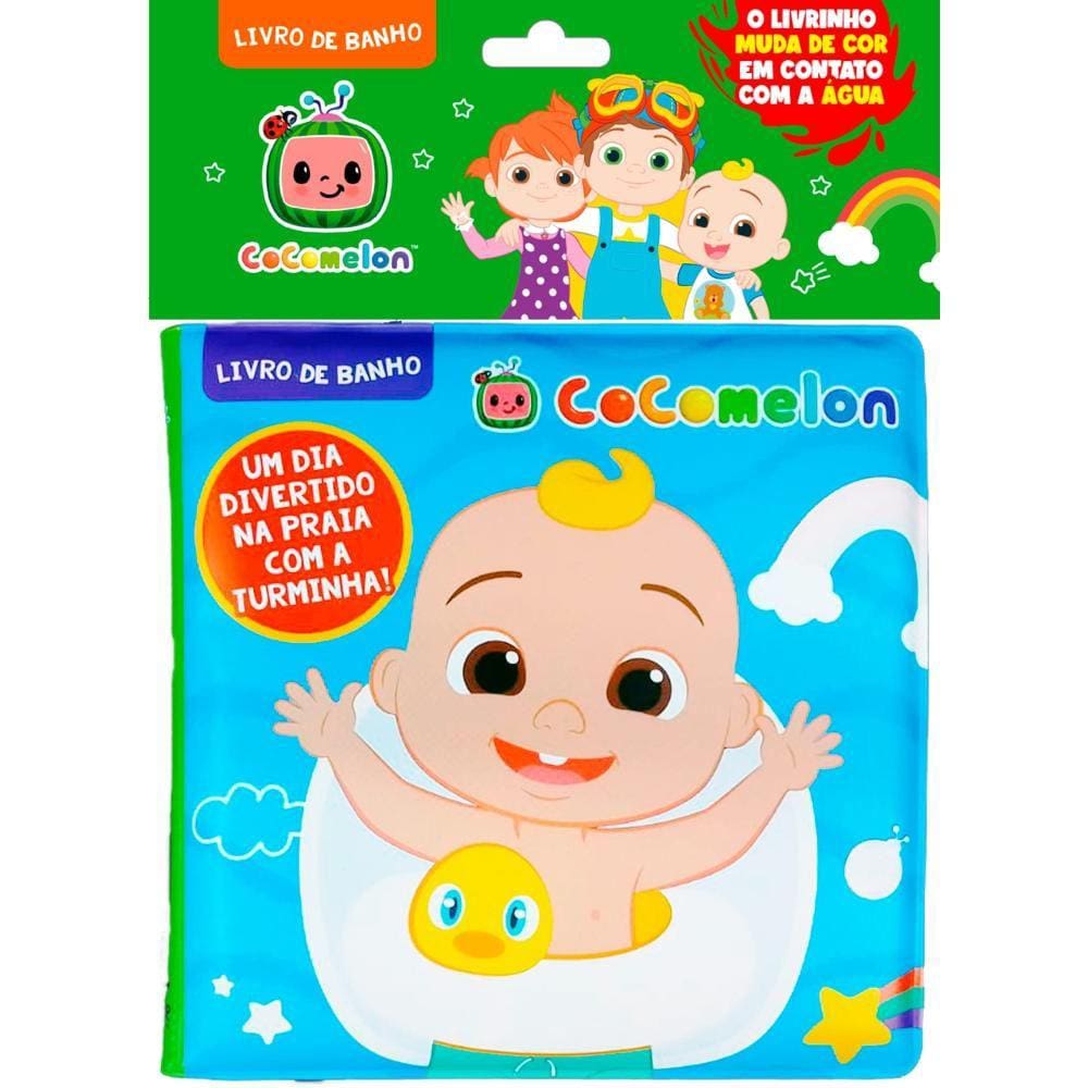 Cocomelon Livro de Banho