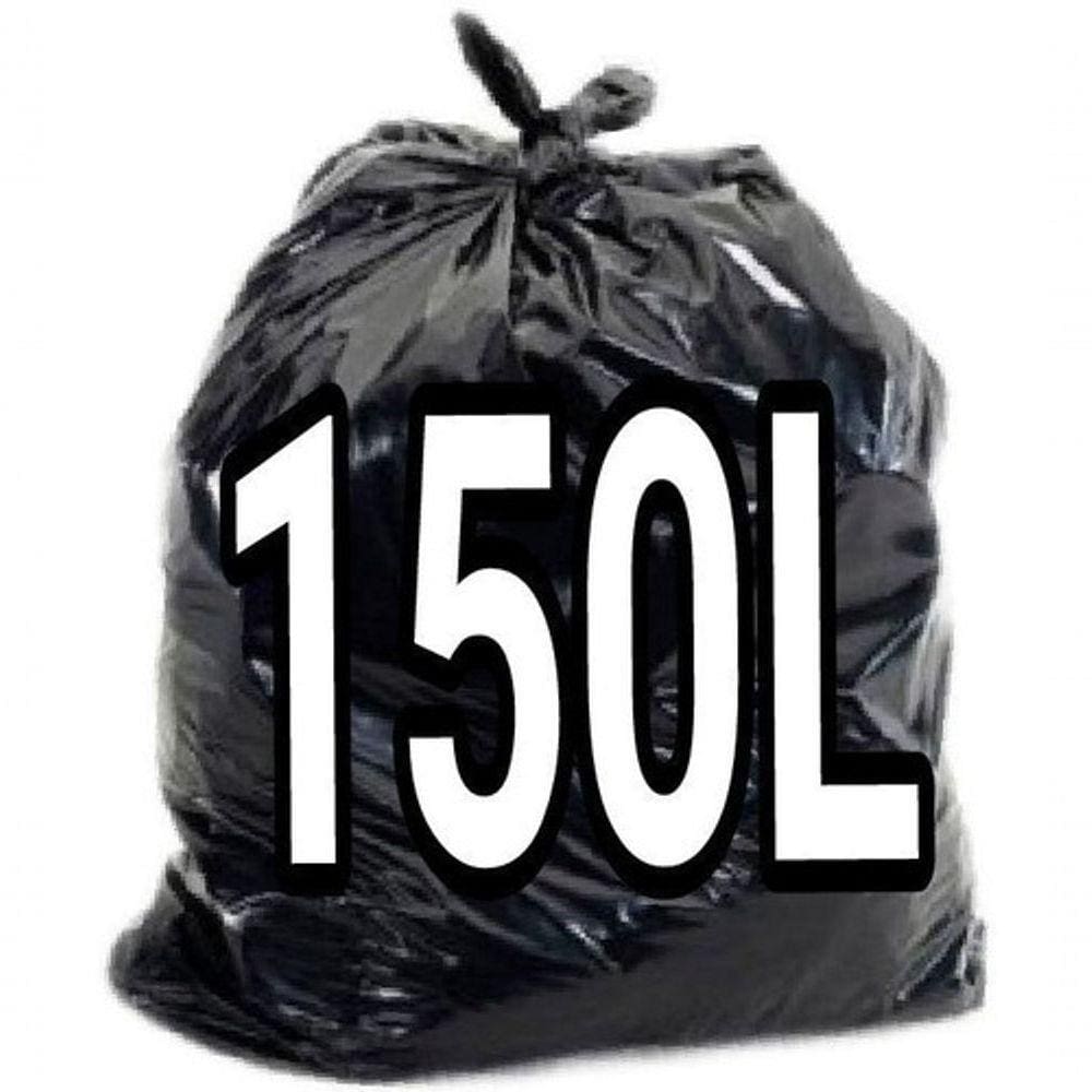 Saco De Lixo 150 Litros Super Reforçado 100un