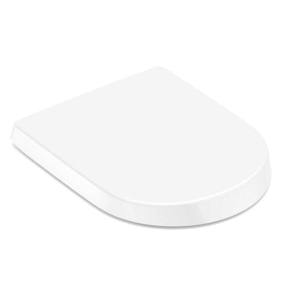 Assento único Quick Release com Queda Amortecida Nexo Roca Branco