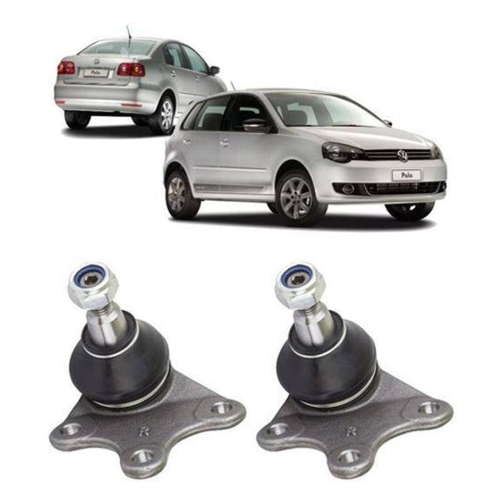 Kit 2 Pivô Balança Dianteira Volkswagen Polo 2009 2010 2011