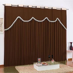 Cortina Maya Para Varão Malha Gel 2,00x1,80M Tabaco