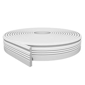 Roda Meio Boiserie Moldura Eva Autocolante 10Cm 10 Mts -Vp05